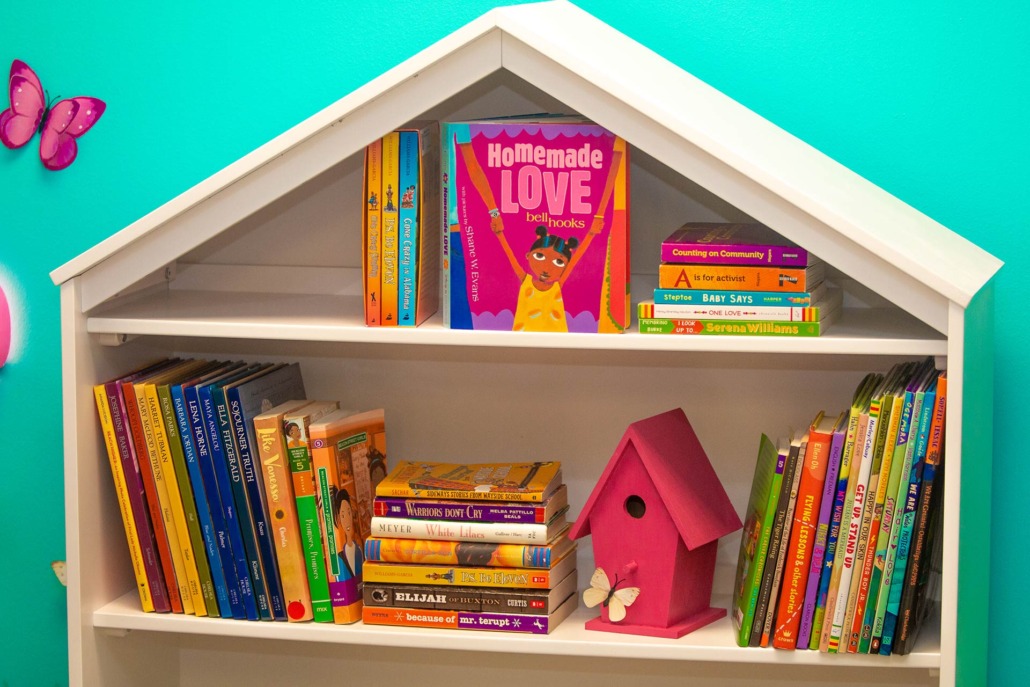 kids book shelf
